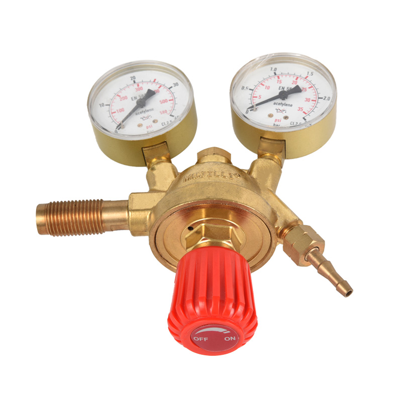 French Type Acetylene Industrial Regulator for Gas Welding Cutting Torch