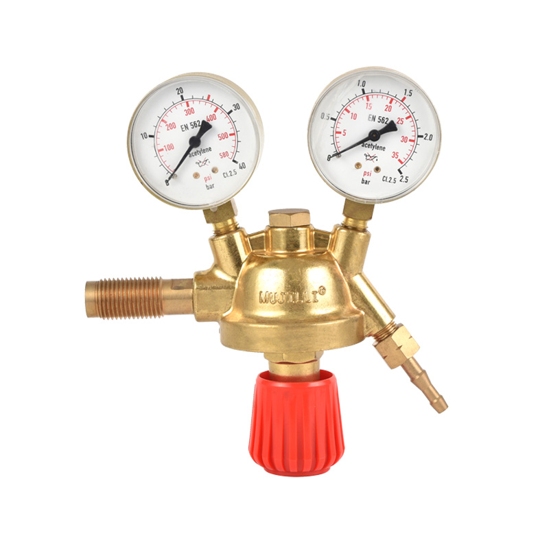 French Type Acetylene Industrial Regulator for Gas Welding Cutting Torch