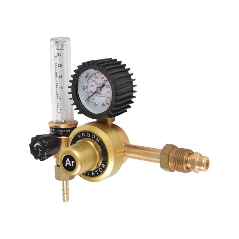 African Type South Africa Tee Design Argon Regulator with Flowmeter Pressure Regulator