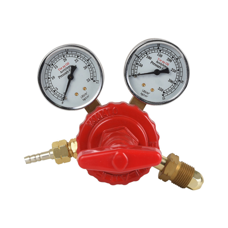 Japanese Version Acetylene Industrial Regulator with Body Material Adjustable