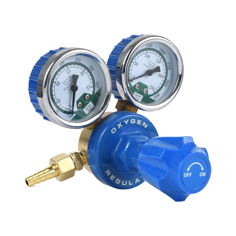 Oxygen Regulator Full Brass Gas Regulator Industrial Cylinder Use for Cutting and Welding