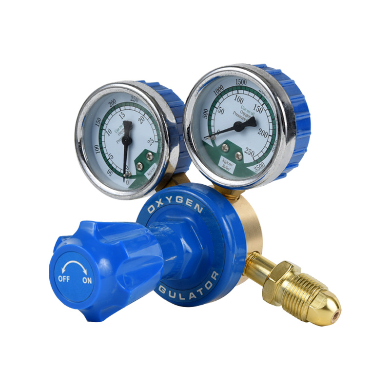 Oxygen Regulator Full Brass Gas Regulator Industrial Cylinder Use for Cutting and Welding