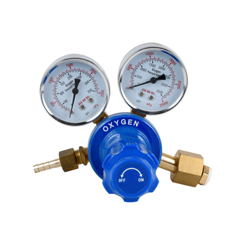 Oxygen Regulator Full Brass Gas Regulator Industrial Cylinder Use for Cutting and Welding