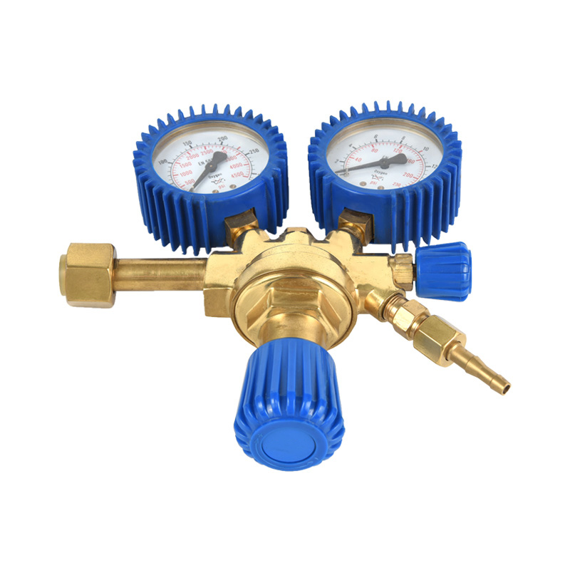 French and Italian Type Oxygen Regulator Brass Body with Protecting Cover